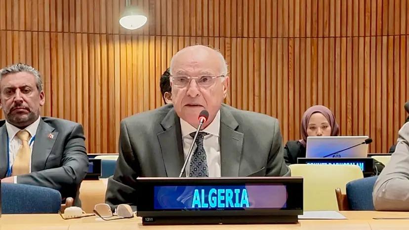 M. Attaf participe au dialogue de haut niveau à l’occasion du 5e anniversaire du lancement de l’Initiative pour le développement mondial