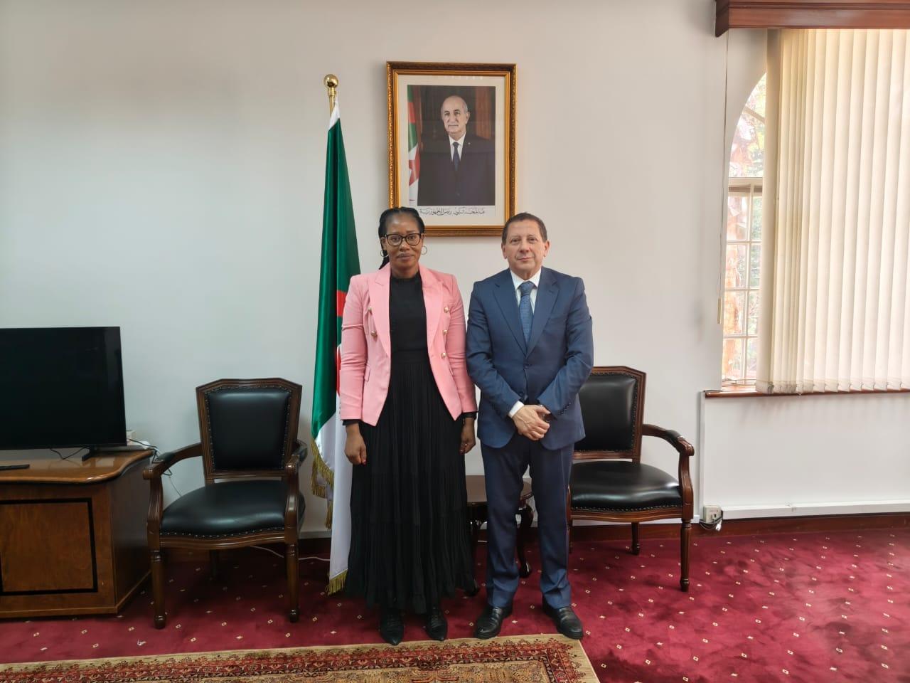 Algerian Ambassador in Kenya Receives the High Commissioner of the Republic of South Africa