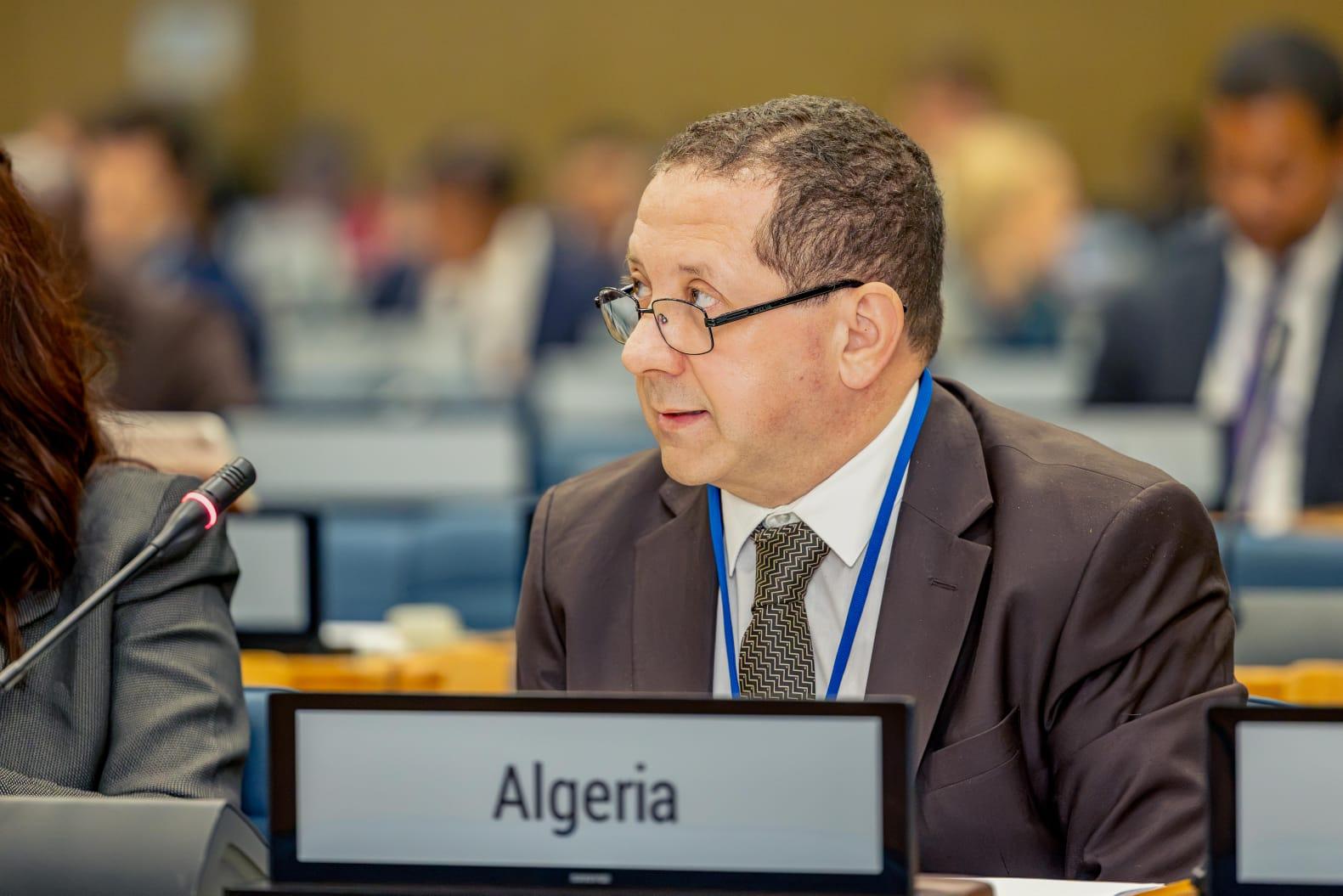 Algerian Ambassador Takes Part in the 175th meeting of the CPR to UNEP